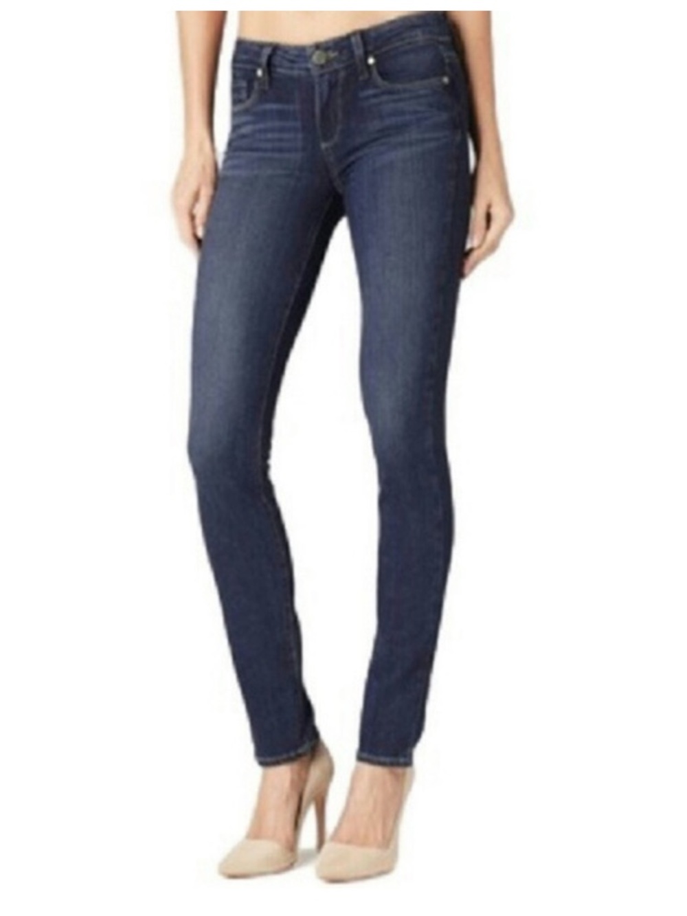 PAIGE Peg Super Skinny Jeans Size 27 – Dark Wash Stretch Denim